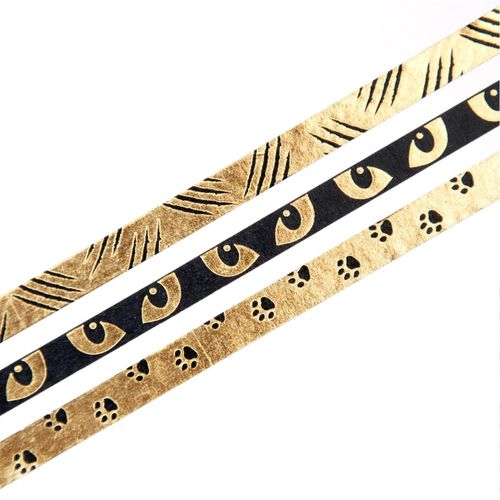 Washi Tape Willwa - Spooky Cat Slim set 6mm