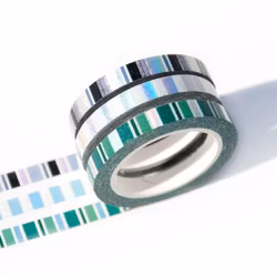 Washi Tape Willwa - Holo Stripes Slim set 6mm
