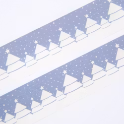 Washi tape Willwa - Snowy Winter Forest 30 mm
