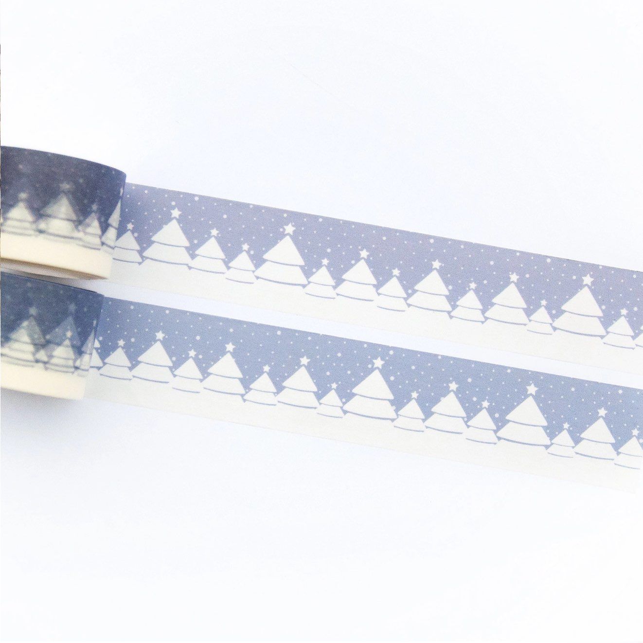 Washi tape Willwa - Snowy Winter Forest 30 mm