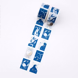 Washi tape Willwa - Zodiac Moon Stamp 25 mm