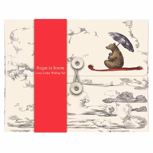 Brevpapper Roger la Borde - Flying Bear