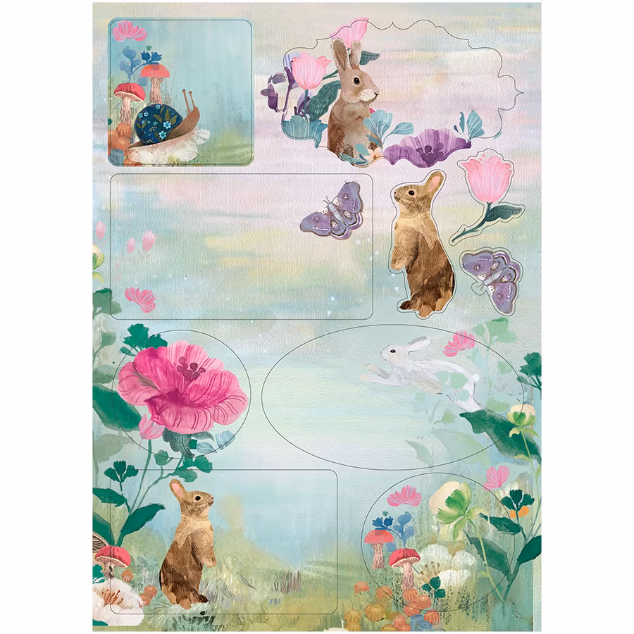 Brevpapper Roger la Borde - Dreamland Rabbit