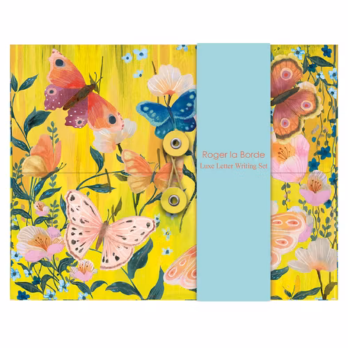 Brevpapper Roger la Borde - Butterfly Ball