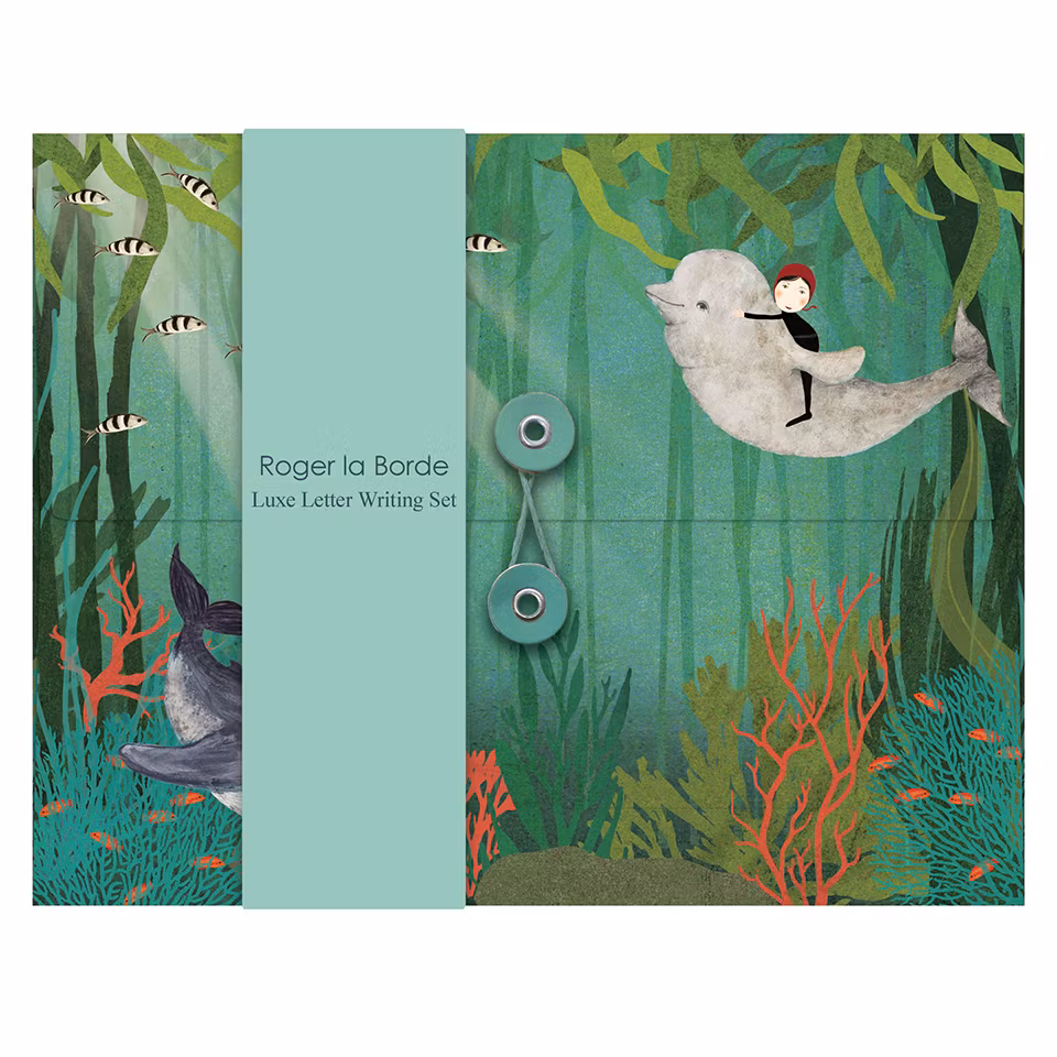 Brevpapper Roger la Borde - Whale Song