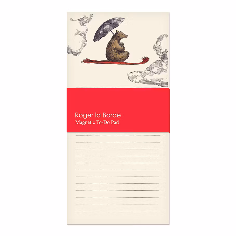 Magnetic To Do Pad - Flying Bear