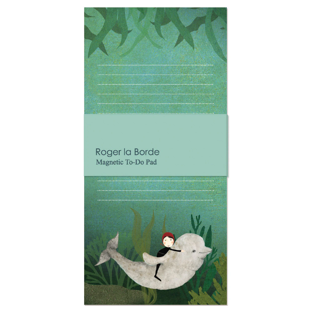 Magnetic To Do Pad - Whale Song