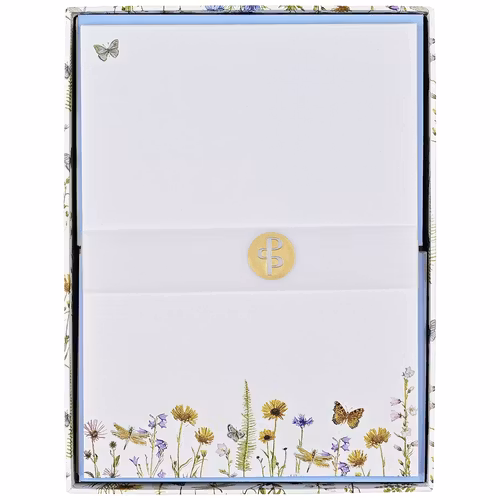 Brevpapper Peter Pauper Press - Wildflower Garden