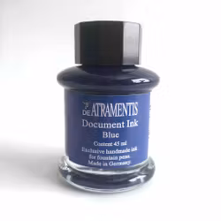 De Atramentis Document Ink - Blue 45 ml