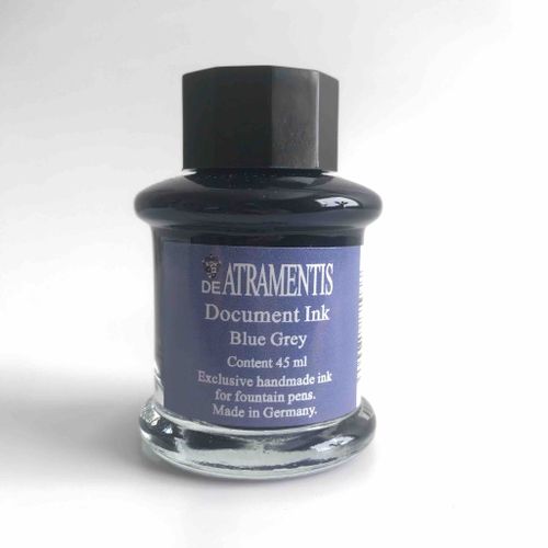 De Atramentis Document Ink - Blue Grey 45 ml