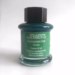 De Atramentis Document Ink - Green 45 ml