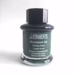 De Atramentis Document Ink - Green Grey 45 ml
