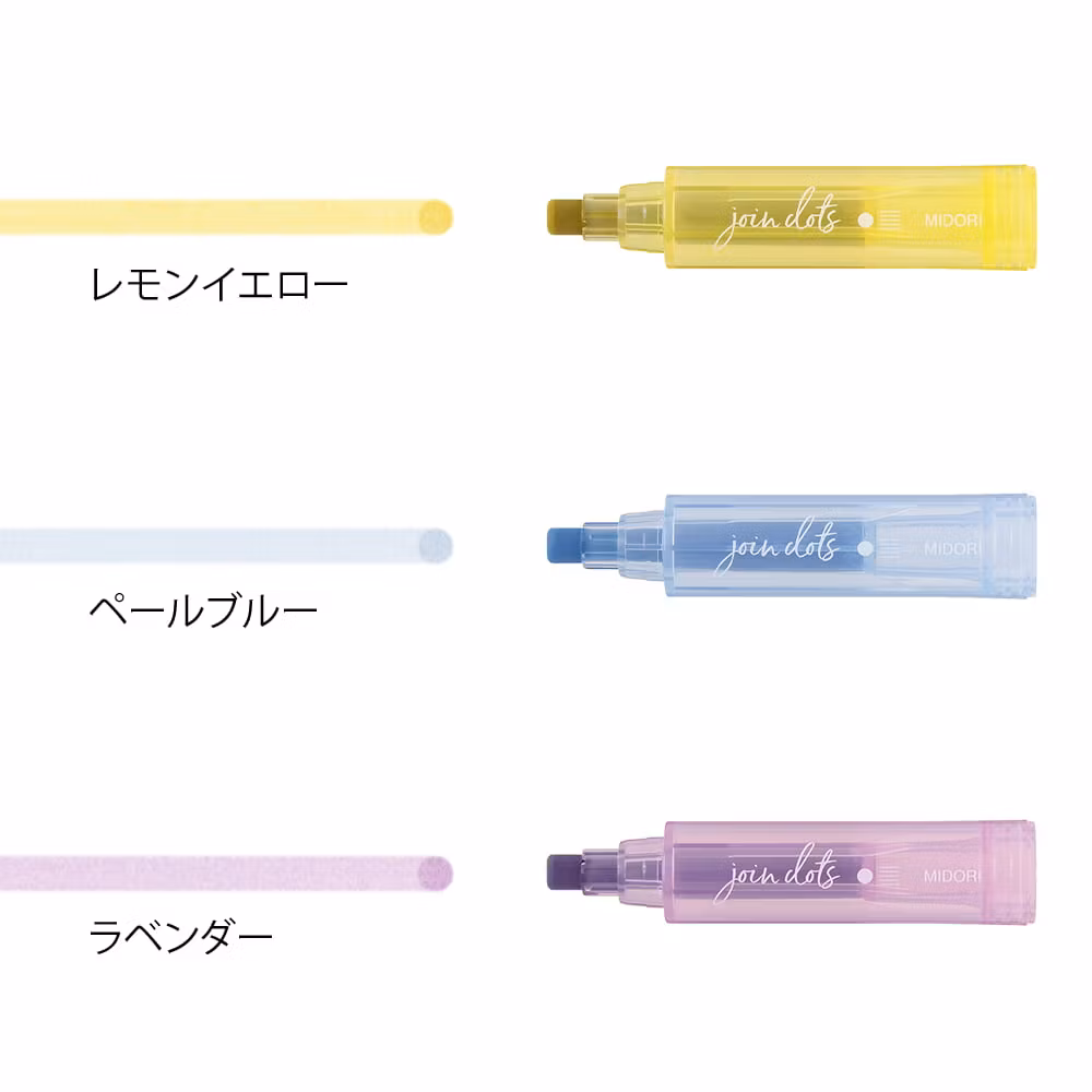 Midori Connecting Pen Join Dots - Pastel