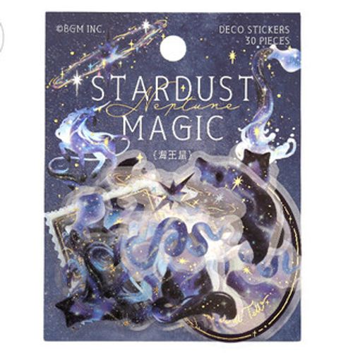 BGM Stickers Clear Stickers Stardust Magic Neptune