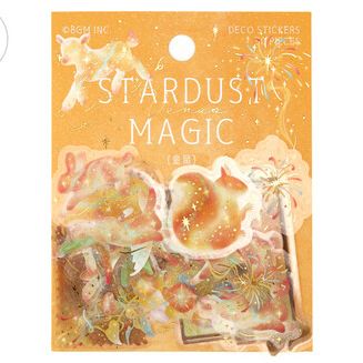 BGM Stickers Clear Stickers Stardust Magic Kinstar