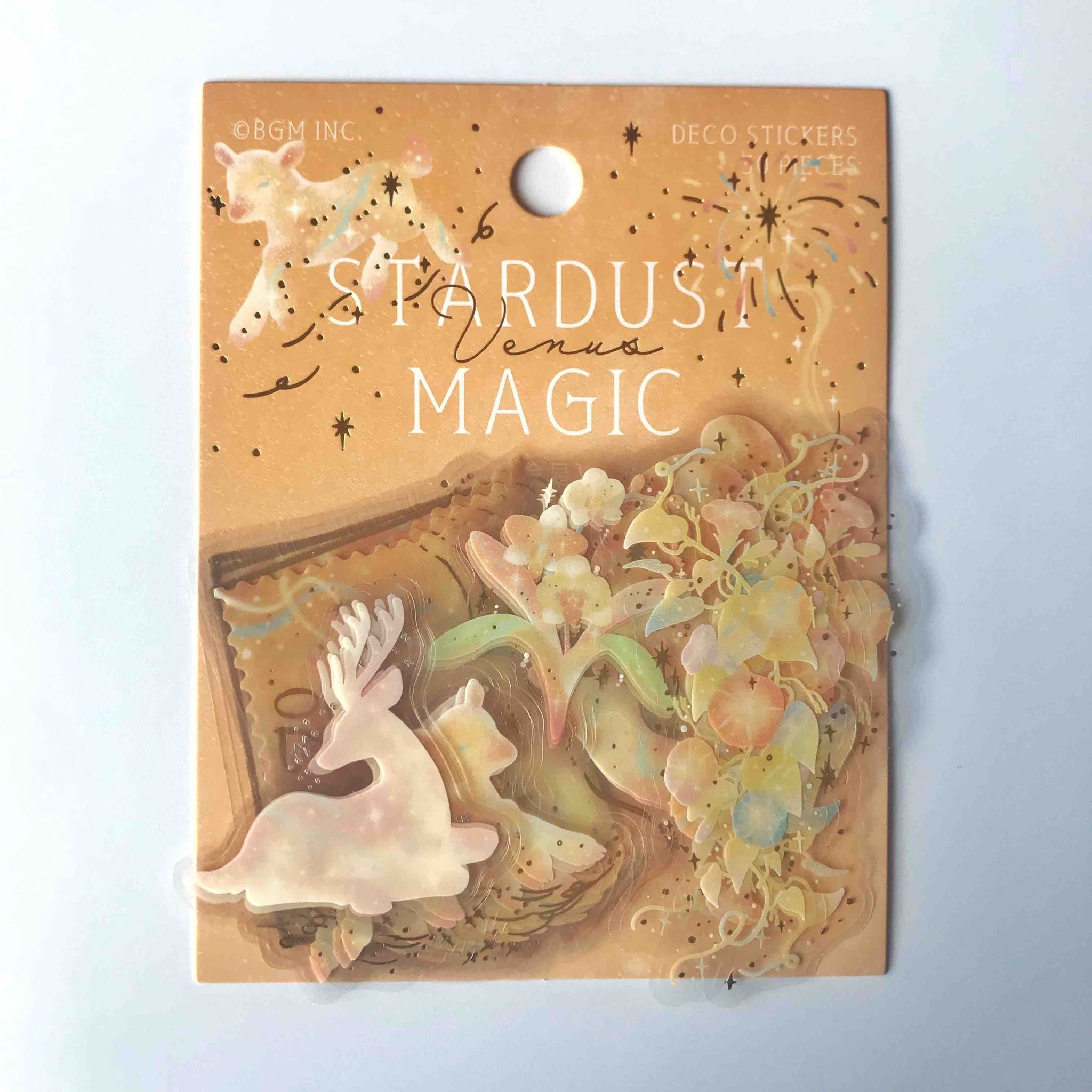 BGM Stickers Clear Stickers Stardust Magic Kinstar