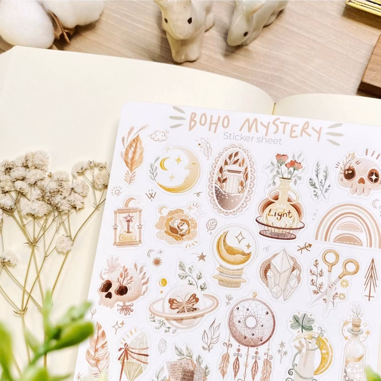 Stickers Lettoon - Boho Mystery