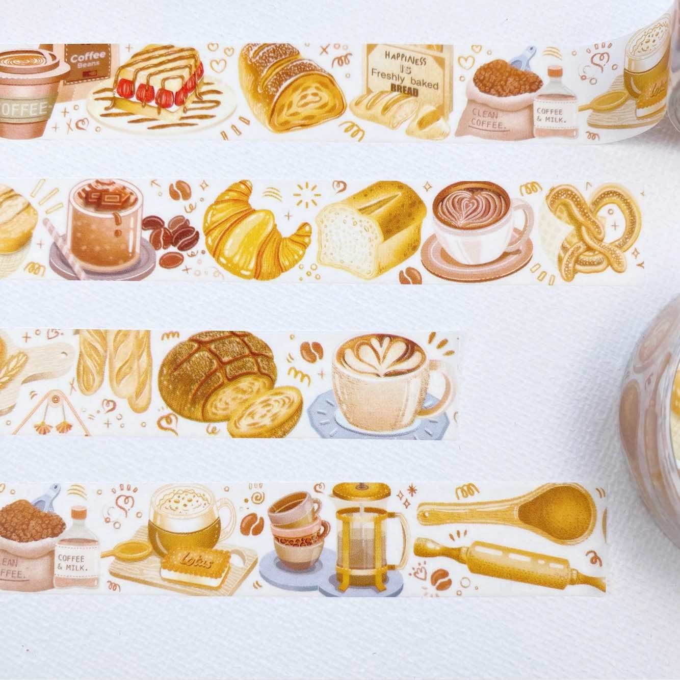 Washi tape Lettoon - Morning Poetry 15 mm