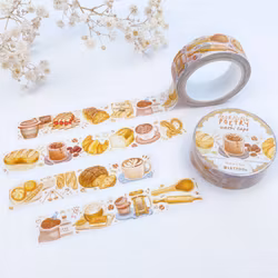 Washi tape Lettoon - Morning Poetry 15 mm