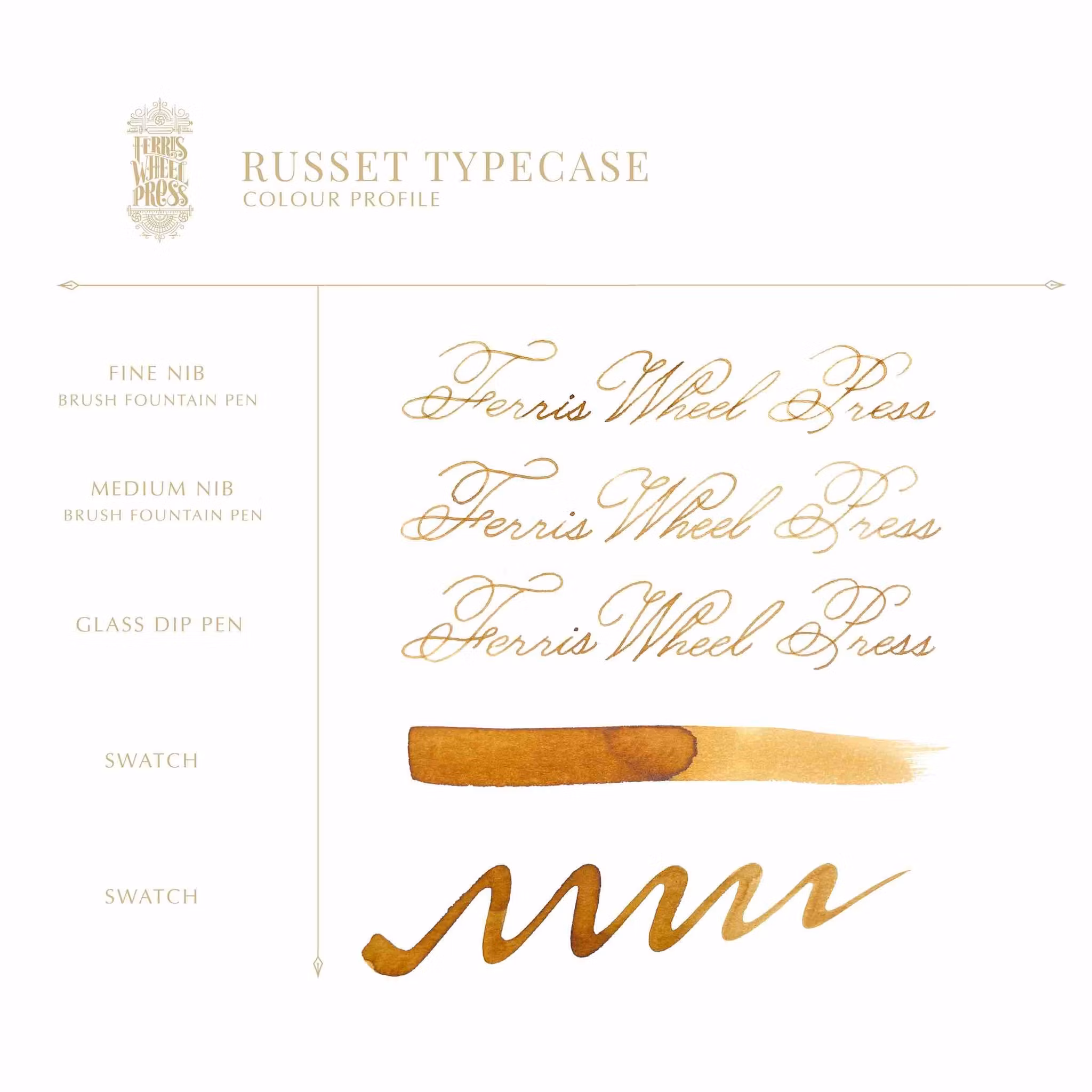 Ferris Wheel Press - Russet Typecase 38 ml