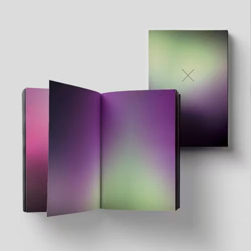 Aura Notebook - Northern Lights A5