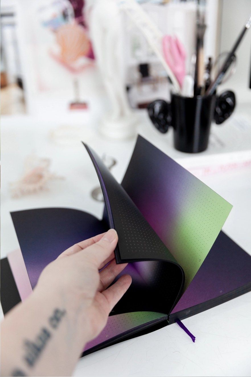 Aura Notebook - Northern Lights A5