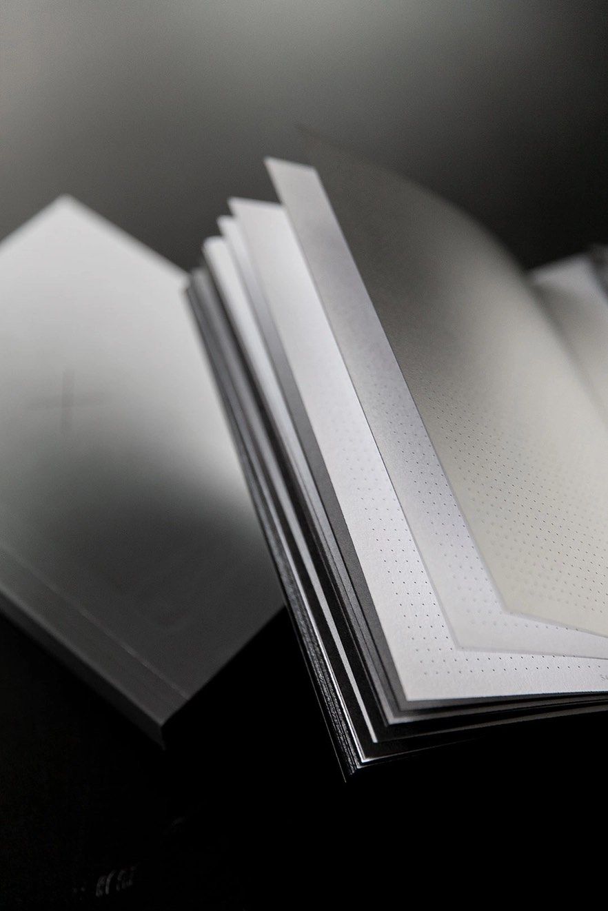 Aura Notebook - Monochrome Slim A5