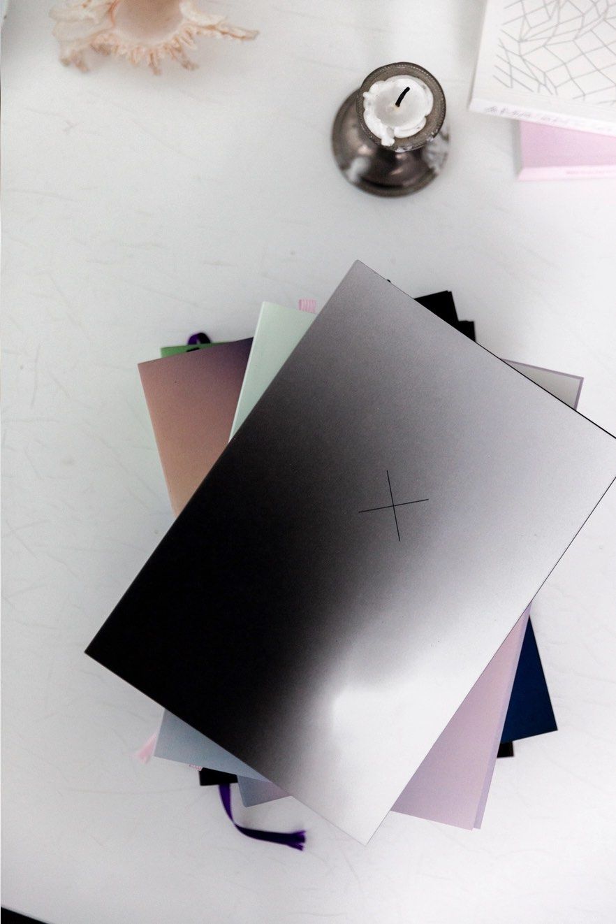 Aura Notebook - Monochrome Slim A5
