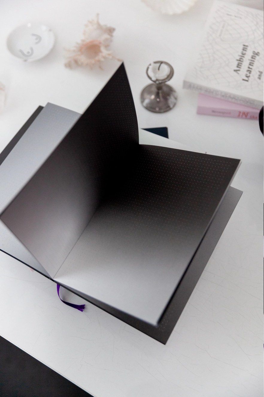 Aura Notebook - Monochrome Slim A5