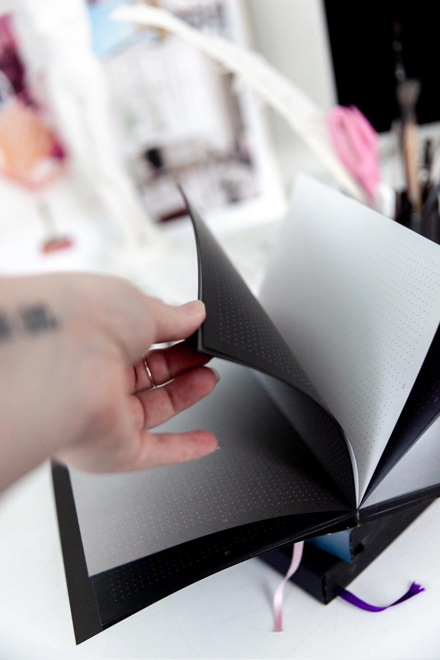 Aura Notebook - Monochrome Slim A5
