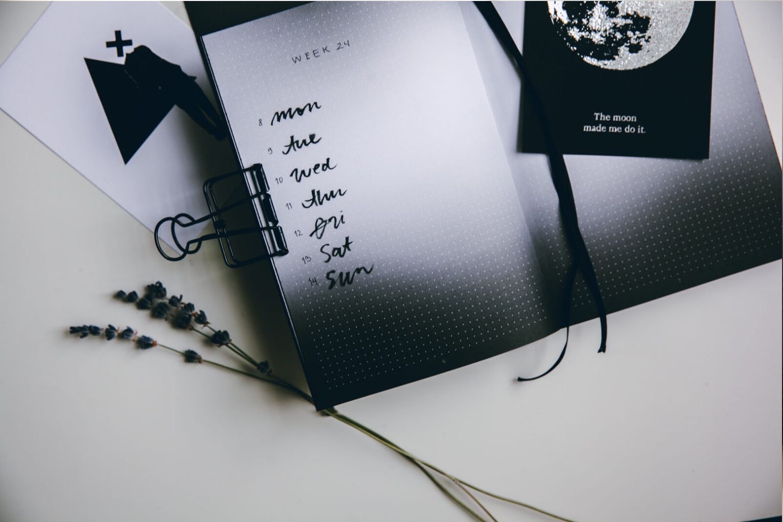 Aura Notebook - Monochrome Slim A5
