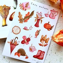 Washi Stickers Nikki Dotti - Cozy Autumn