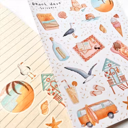 Washi Stickers Nikki Dotti - Beach Days