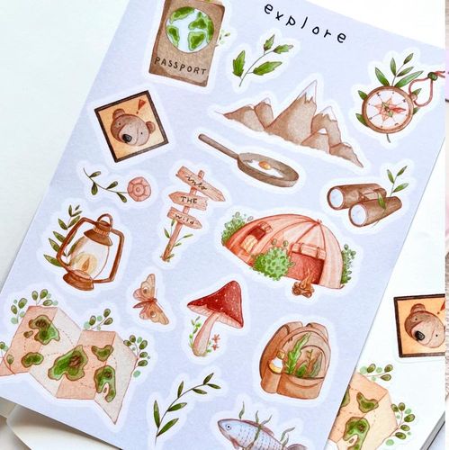 Washi Stickers Nikki Dotti - Explore