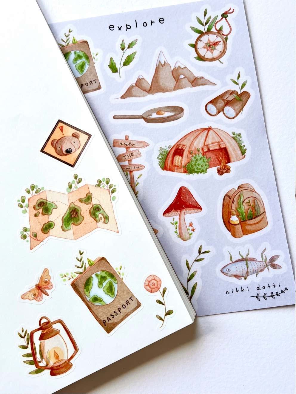Washi Stickers Nikki Dotti - Explore