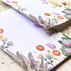 Notepad Nikki Dotti - Flowers