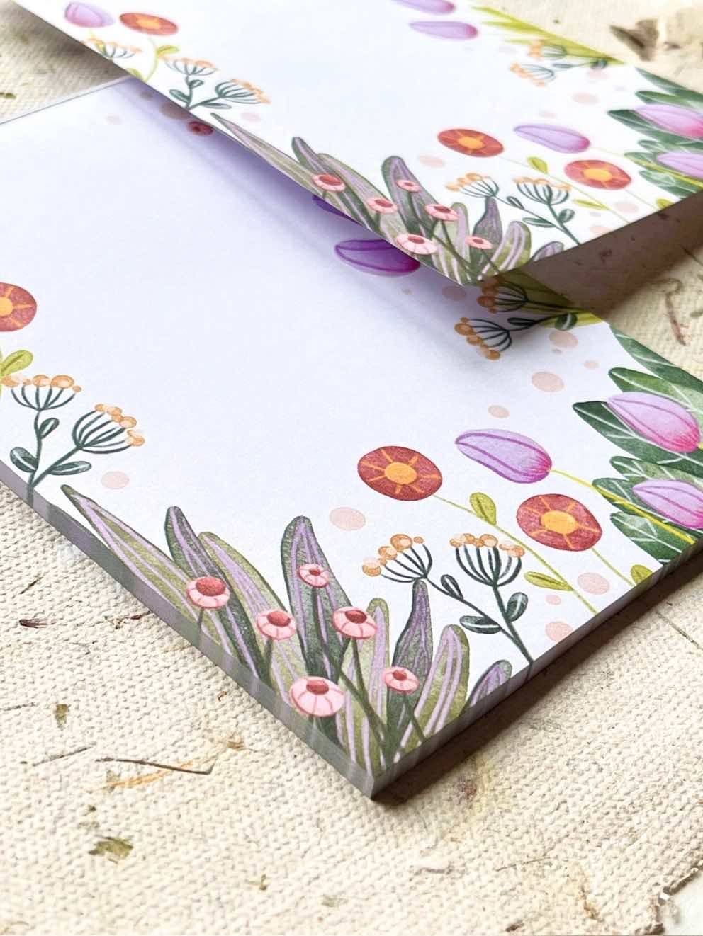 Notepad Nikki Dotti - Flowers