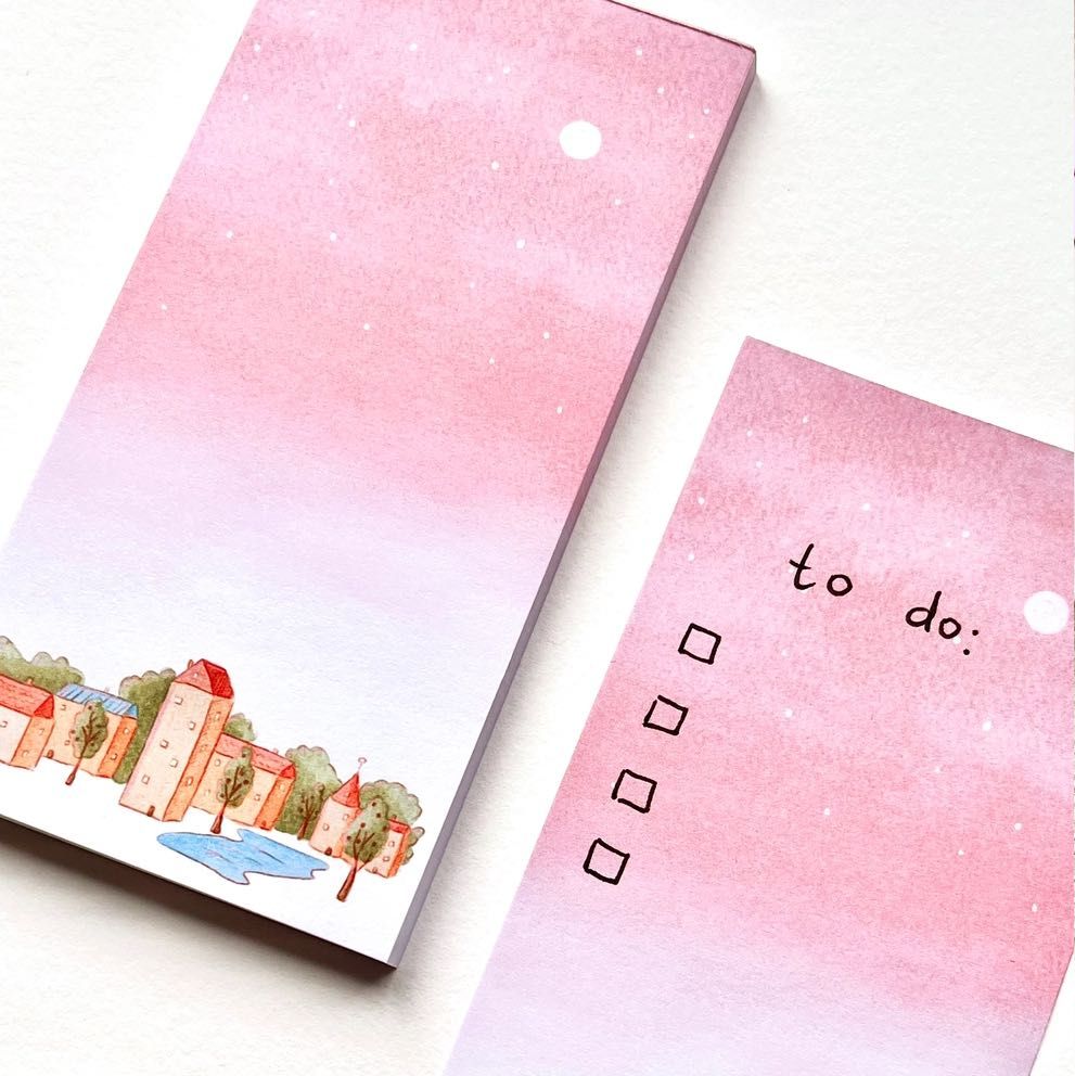 Notepad Nikki Dotti - Village