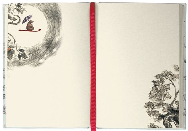 Roger la Borde Illustrated Journal - Flying Bear