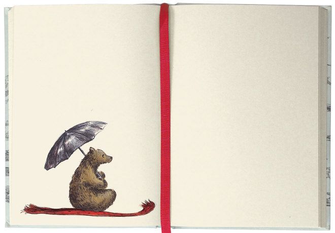Roger la Borde Illustrated Journal - Flying Bear