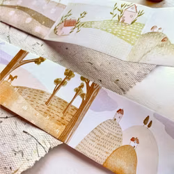 Klistermärken på rulle Nikki Dotti - Landscapes 60 st