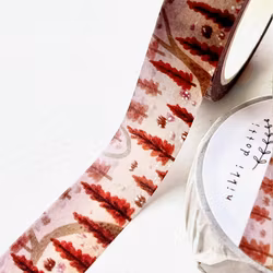 Washi tape Nikki Dotti - Forest Paths 15 mm