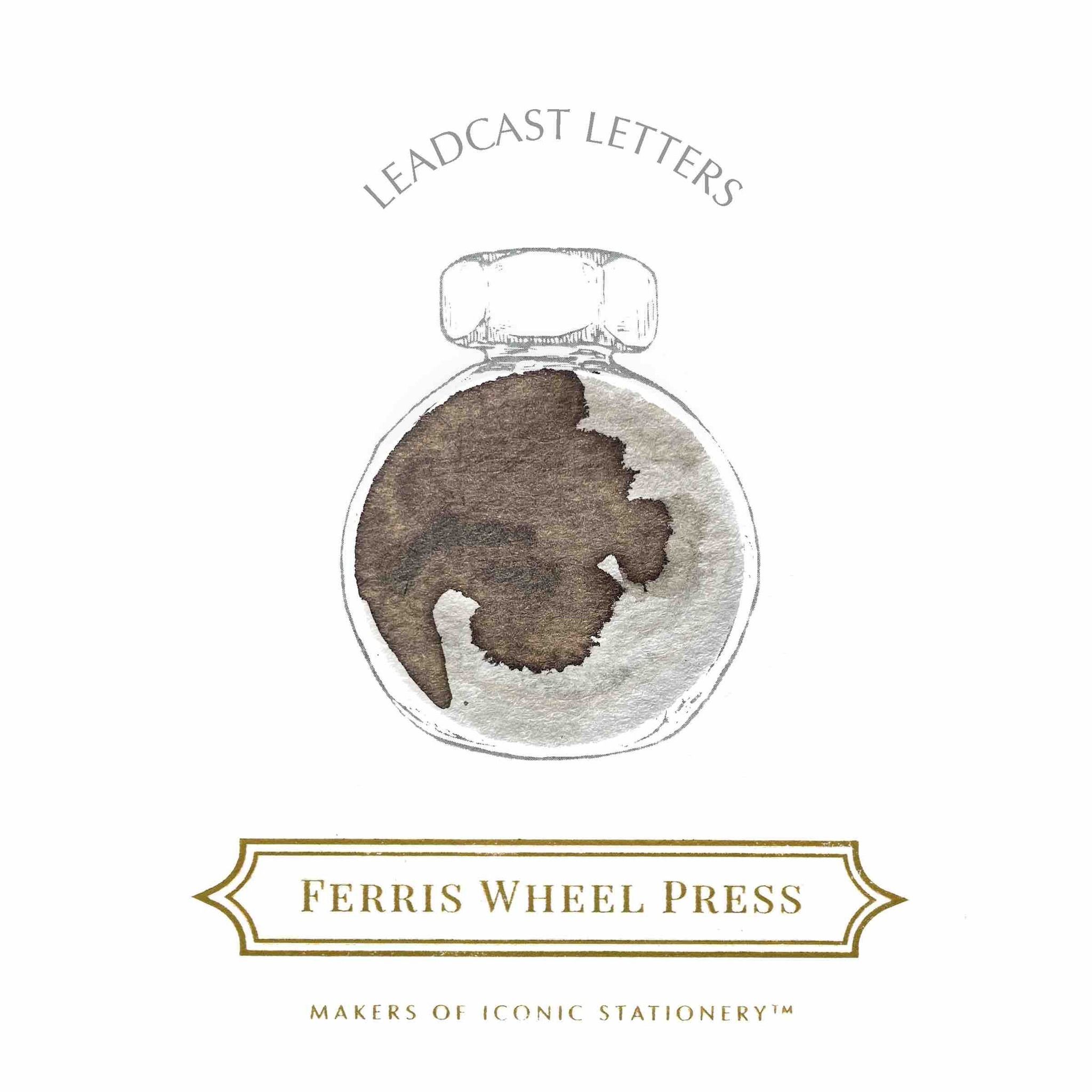 Ferris Wheel Press - Leadcast Letters 38 ml