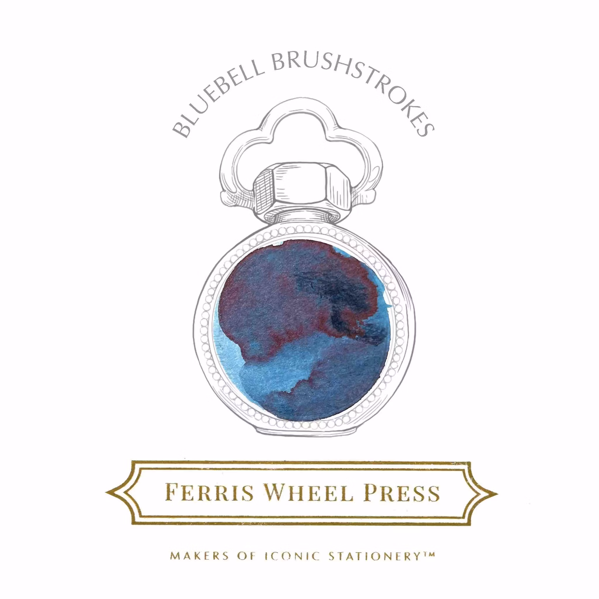 Ferris Wheel Press - Bluebell Brushstrokes 38 ml