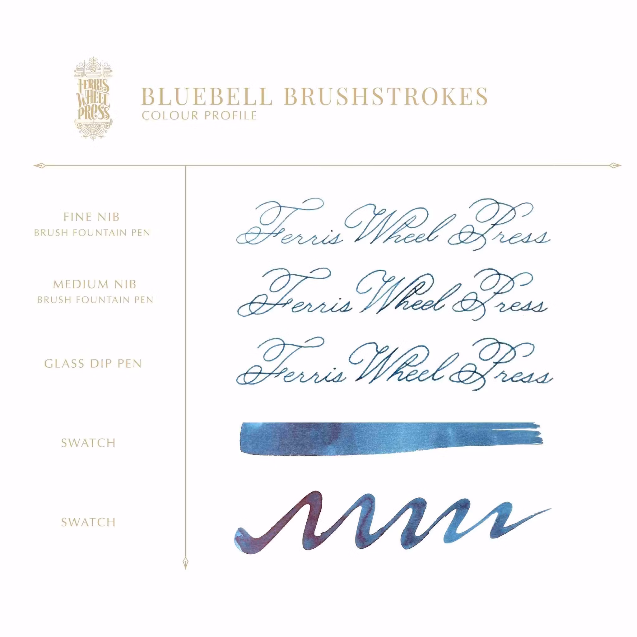 Ferris Wheel Press - Bluebell Brushstrokes 38 ml