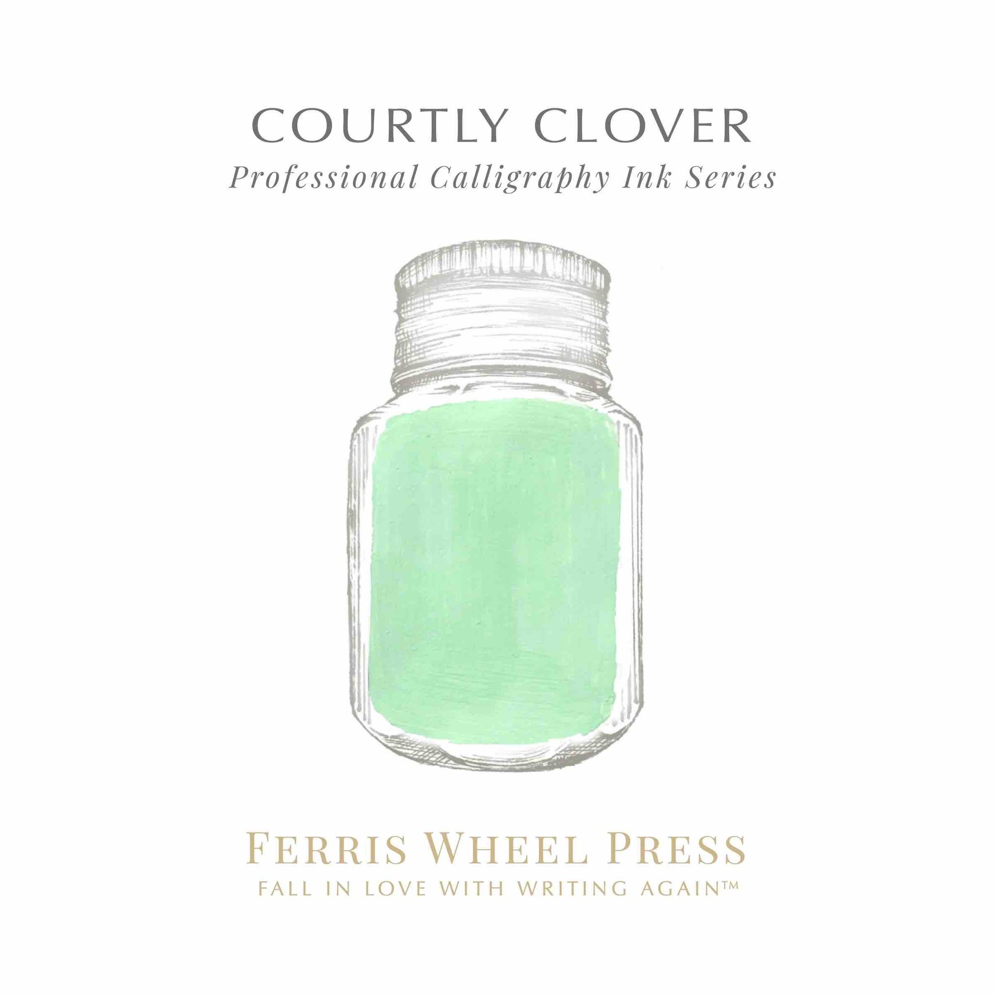 Ferris Wheel Press Calligraphy Ink - Courtley Clover 28 ml
