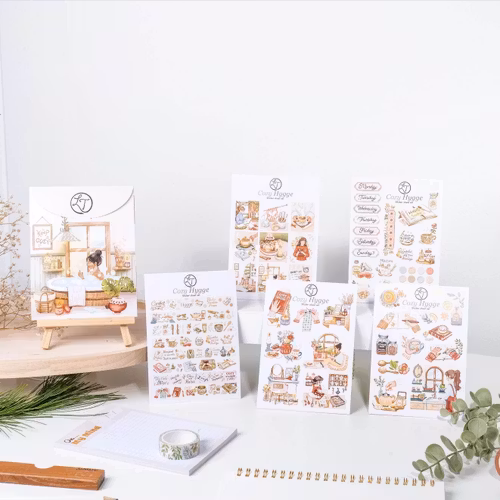 Stickers Lettoon - Cozy Hygge 5 ark