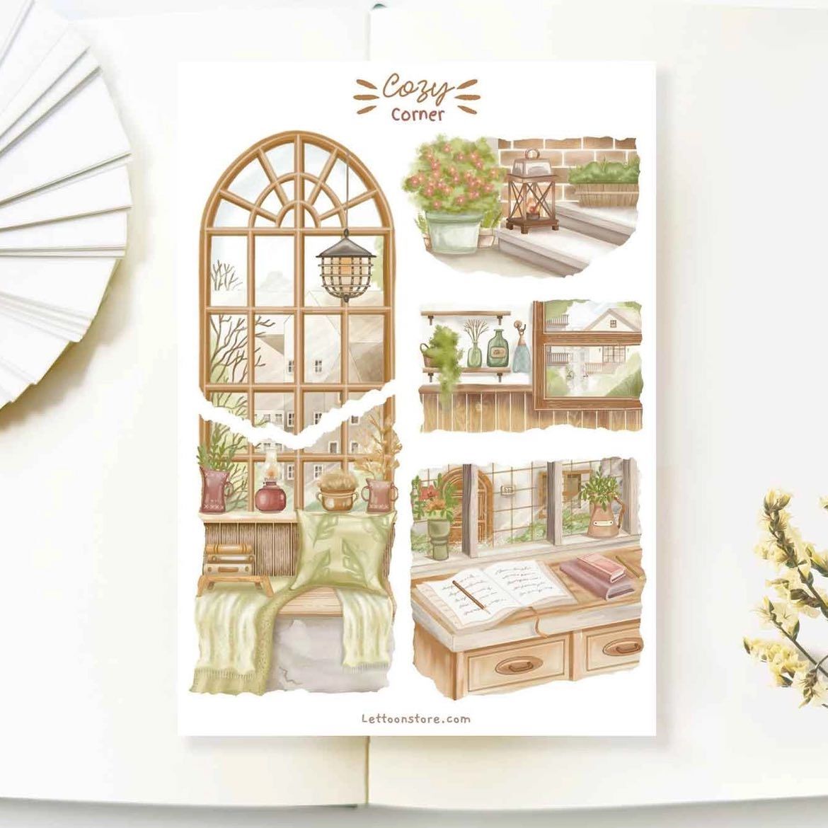 Stickers Lettoon - Cozy Corner