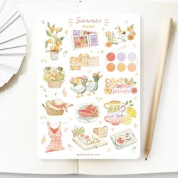 Stickers Lettoon - Summer Breeze