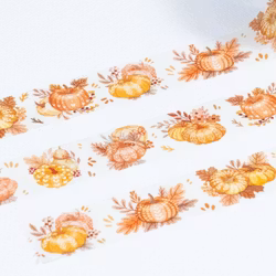 Washi tape Lettoon - Sweet Pumpkin 15 mm